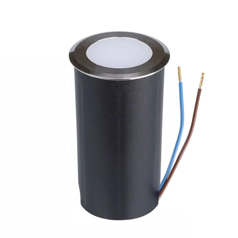 Moderne Bodeneinbaustrahler außen Silber, Marcus, 1W, 6500K LED, IP67 Moderne Bodeneinbaustrahler außen Silber, Marcus, 1W, 6500K LED, IP67