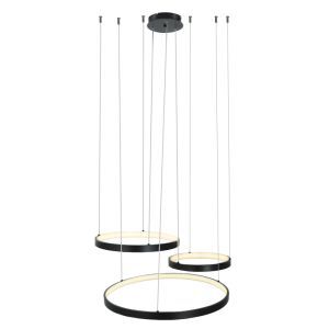Design Pendelleuchte Schwarz, Giorgio, 60W, 2700K LED