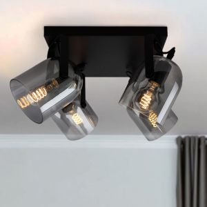 Design Deckenstrahler Grau, Clyde
