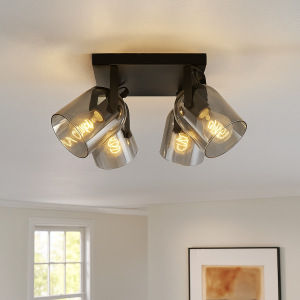 Design Deckenstrahler Grau, Clyde
