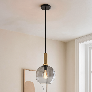 Design Pendelleuchte Grau, Emerson