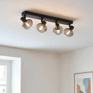 Design Deckenstrahler Grau, Skip