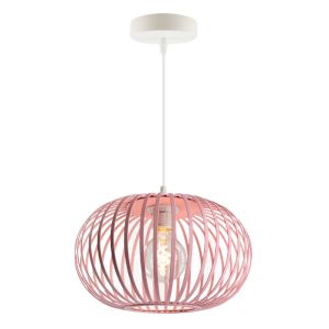 Pink Kinder Pendelleuchte Lieve, Metal, industrielle