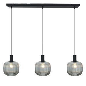 Retro Pendelleuchte Grau, Charlois