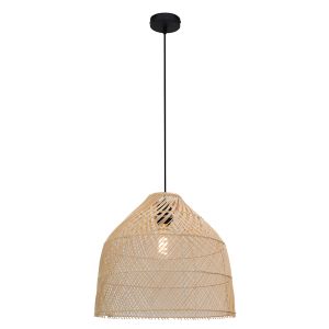 Rattan Pendelleuchte Braun, Marcia