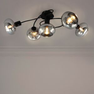 Design Deckenleuchte Schwarz, Skip