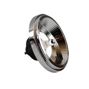 LED Lampe AR111, Glas, Schwarz