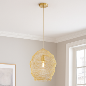 Design Pendelleuchte Gold, Sep
