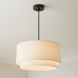 Moderne Pendelleuchte Beige, Scarlet