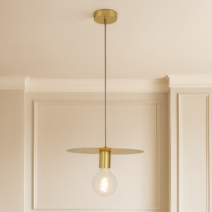 Design Pendelleuchte Messing, Sienna