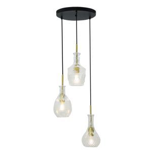 Design Pendelleuchte Transparent, Danny