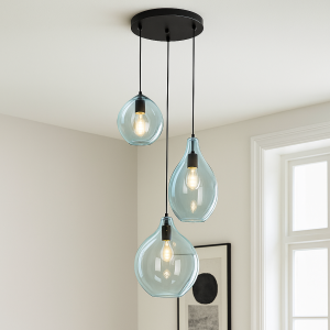 Design Pendelleuchte Blau, Cees