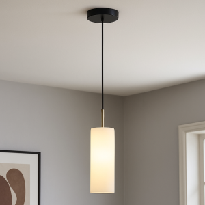 Moderne Pendelleuchte Esszimmer Weiß, Gaya
