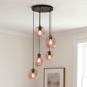 Moderne Pendelleuchte Rosa, Caia