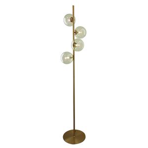Design Stehlampe Grün, Remo, mit Schalter