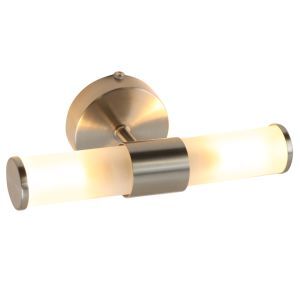 Moderne Wandleuchte Badezimmer Nickel, Callum, IP44