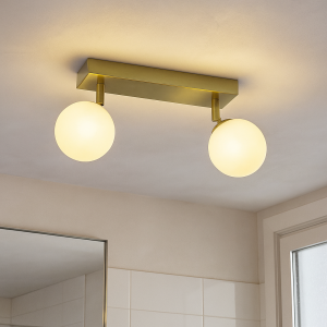 Moderne Badezimmer Deckenleuchte Weiß, Amer, IP44