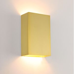 Moderne Wandleuchte Messing, Perry