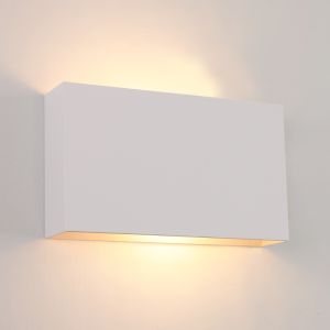 Moderne Wandleuchte Weiß, Perry