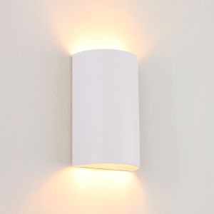 Moderne Wandleuchte Weiß, Perry