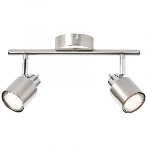 Moderne Deckenleuchte Nickel, Fenne