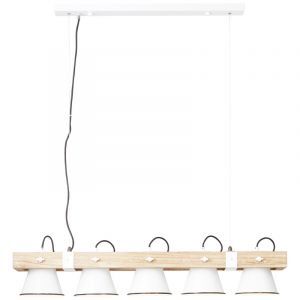 Holz Pendelleuchte Braun, Audrey