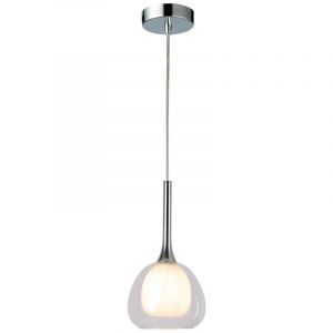 Moderne Pendelleuchte Chrom, Emmelien