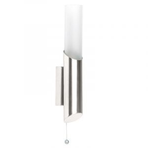 Moderne Wandleuchte Chrom, Saya