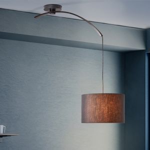 Moderne Pendelleuchte Esszimmer Schwarz, Bernice