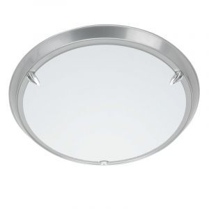 Glas Deckenleuchte Grau, Elene