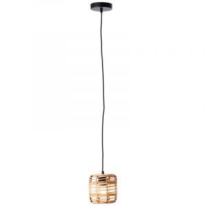 Holz Pendelleuchte Schwarz, Deacon