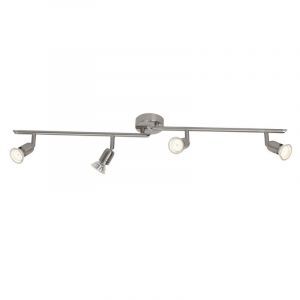 Metall Deckenstrahler Chrom, Hayo, 50W, 3000K LED