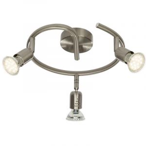 Metall Deckenstrahler Chrom, Hayo, 50W, 3000K LED