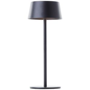 Moderne Solar Außen Wandleuchte Schwarz, Soumaya, 4W, 3000K LED, IP44, 3-stufig dimmbar