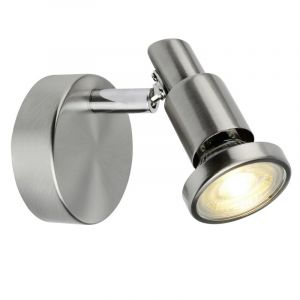 Metall Wandleuchte Chrom, Robel