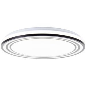 Moderne Deckenleuchte Schwarz, Merlijn, 36W, White Switch LED, mit Fernbedienung