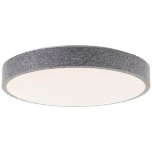 Landhaus Deckenlampe Grau, Soeraya, 24W, 3000K LED, 3-stufig dimmbar