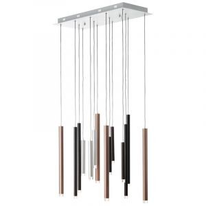 Moderne Pendelleuchte Braun, Olivia, 4W, 3000K LED