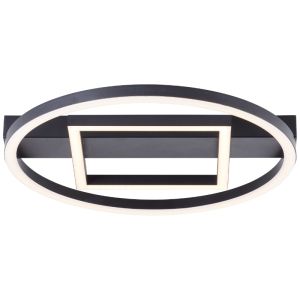 Design Deckenlampe Schwarz, Konrad, 20W, 3000K LED