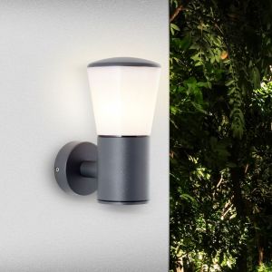 Moderne Außenleuchte Anthrazit, Rawi, IP44