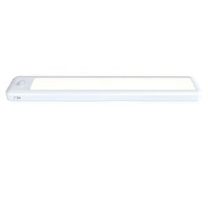 Weiße aufladbare Lampe Kunststoff, Saima, 2,4W, 2700K LED