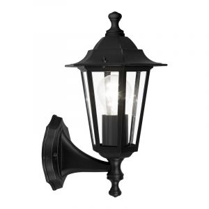 Schwarze antik Außenleuchte Aluminium, Alieke, IP44