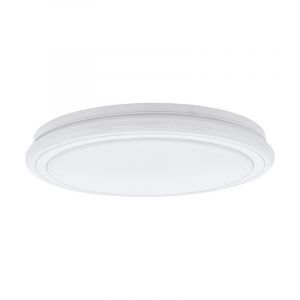 Weiße Deckenlampe Stahl, Elseline, 30W, in Lichtfarbe einstellbare LED