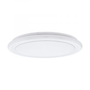 Weiße Deckenlampe Stahl, Elseline, 40W, in Lichtfarbe einstellbare LED
