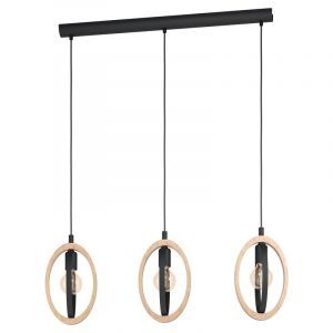Holz Pendelleuchte Landhaus, Angeline