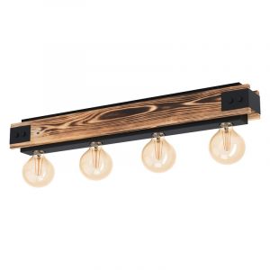 Holz Deckenlampe Braun, Dragana