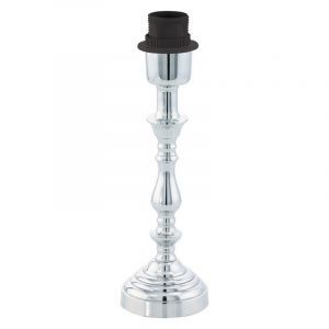 Chrom design Tischlampe ohne Schirm Metall, Mason, mit Schalter