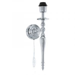 Nickel design Wandleuchte ohne Schirm Aluminium, Mason, mit Schalter