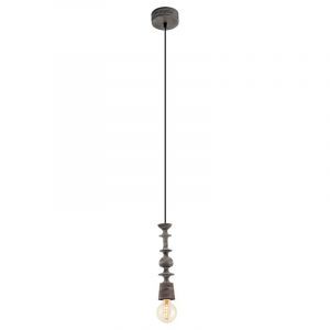 Holz Pendelleuchte Schwarz, Abel