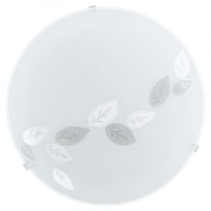Weiße Deckenlampe Glas, Bada